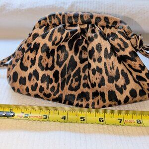 Small Leopard /Animal print Evening/ Cocktail purse